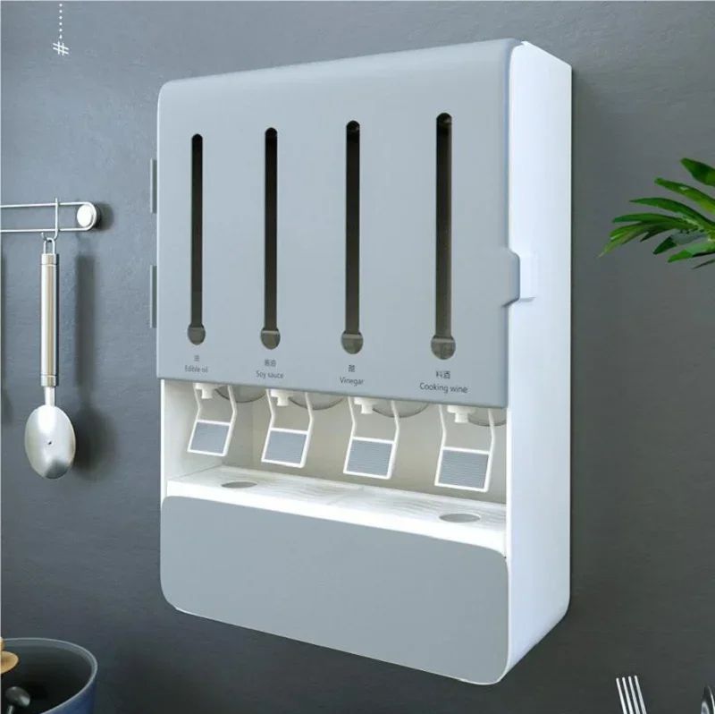 Dispensador granos y aceite para cocina