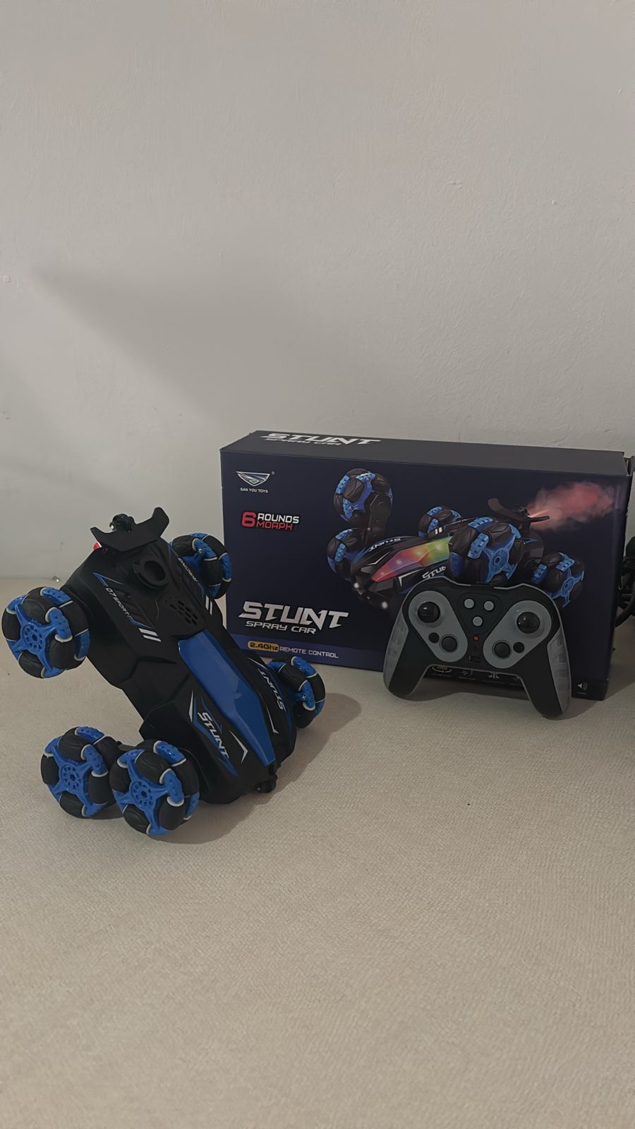 CARRO ACROBATICO 6 RUEDAS TODOTERRENO RC