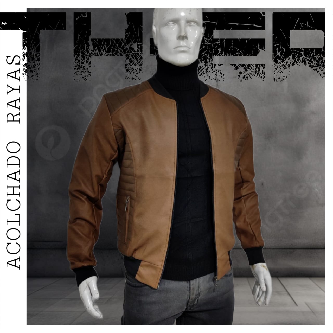 OT31 chaqueta cuerotex para hombre