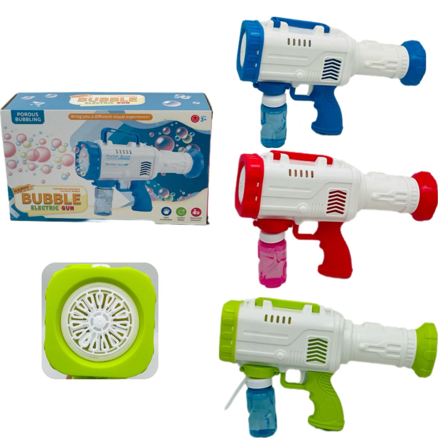 Pistola burbujas mediana