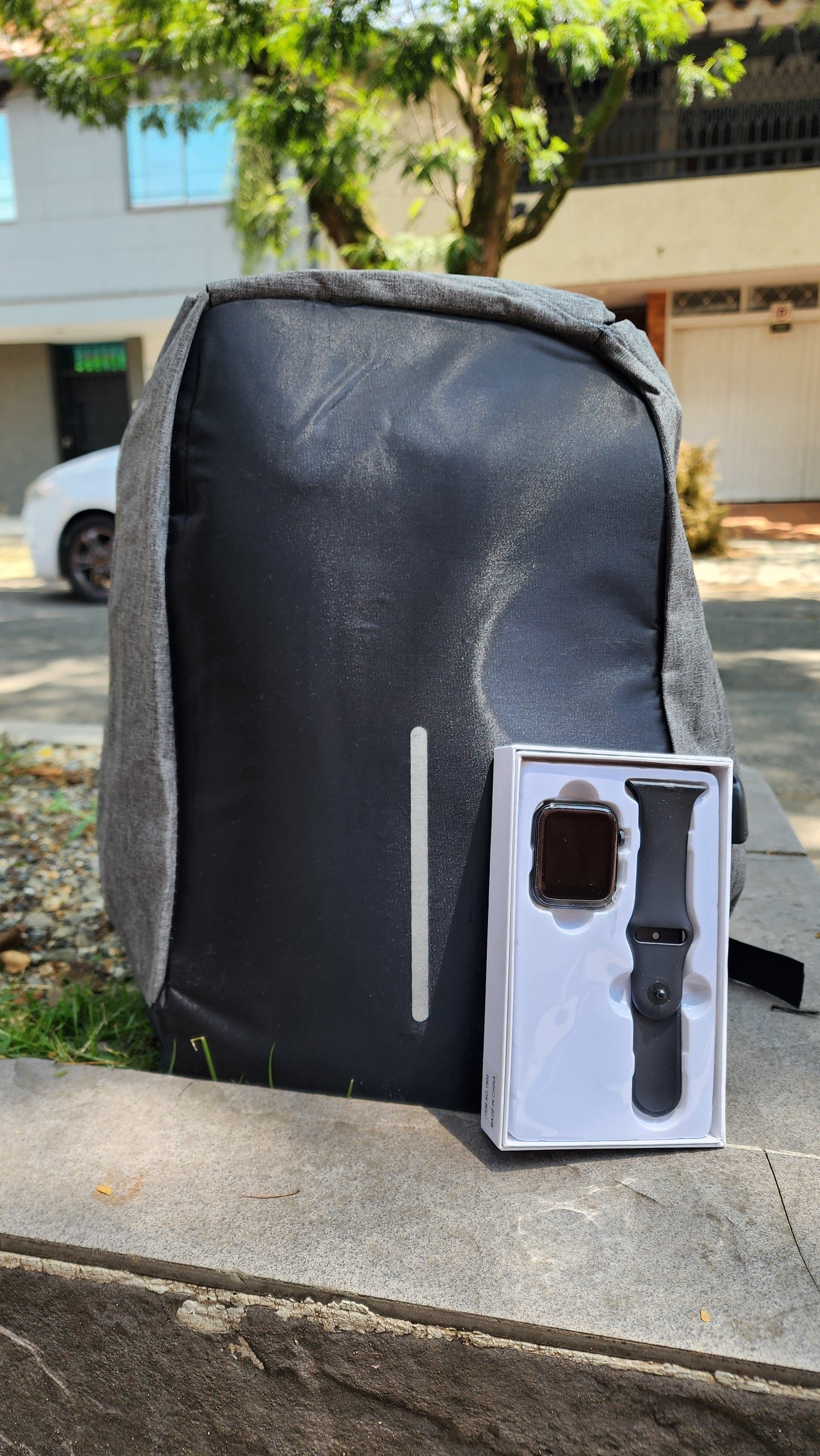 COMBO SMARTWATCH T500 + MORRAL ANTIRROB