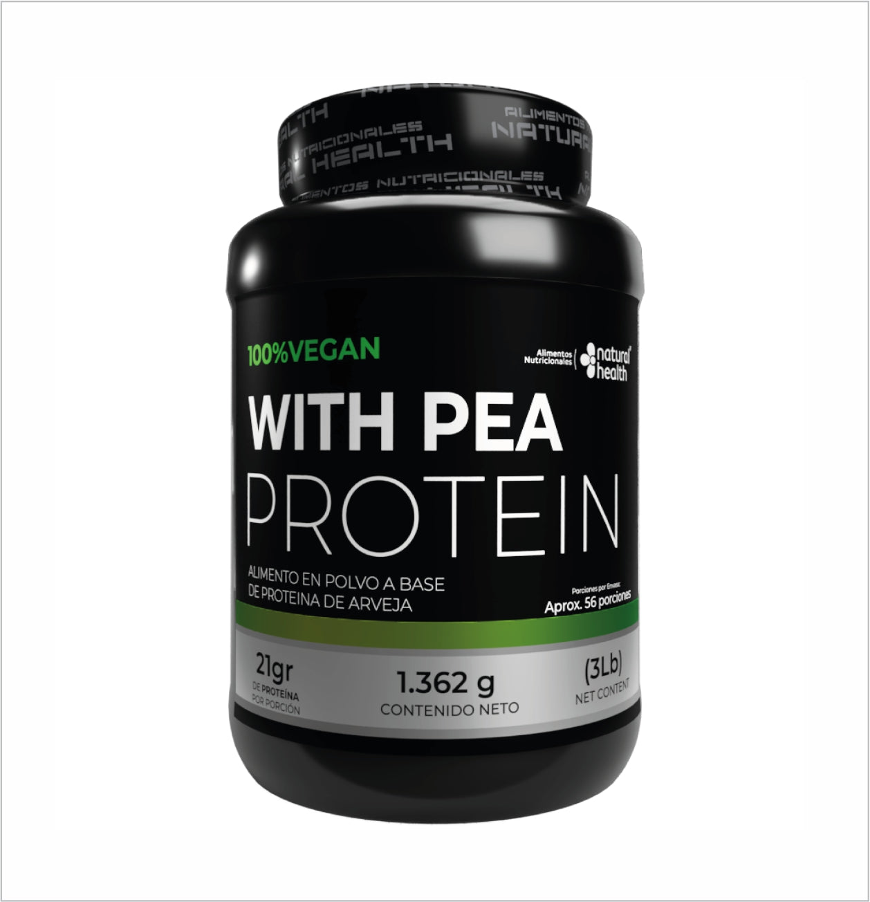 Proteina 100% vegana 3LBS