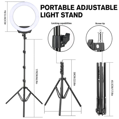 Aro Luz Rgb 45 Cm Fotos Selfie con Trípod  - 20 pts
