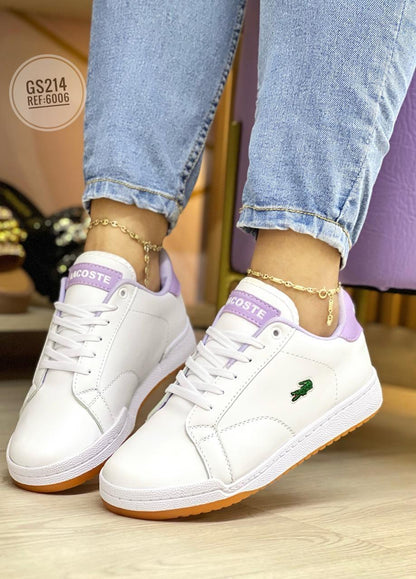 DEPORTIVO LACOSTE PARA DAMA