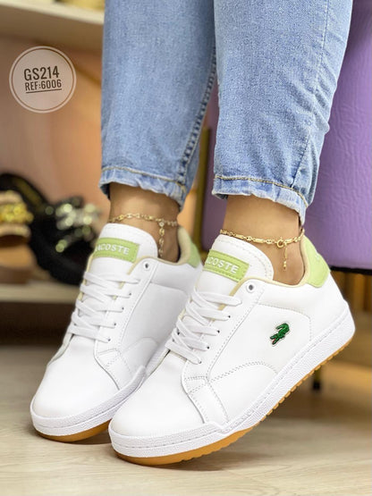 DEPORTIVO LACOSTE PARA DAMA