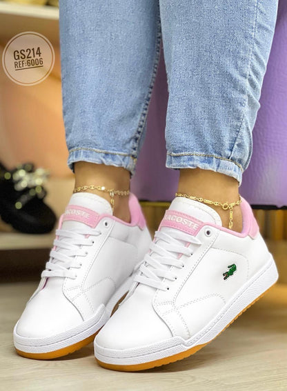 DEPORTIVO LACOSTE PARA DAMA