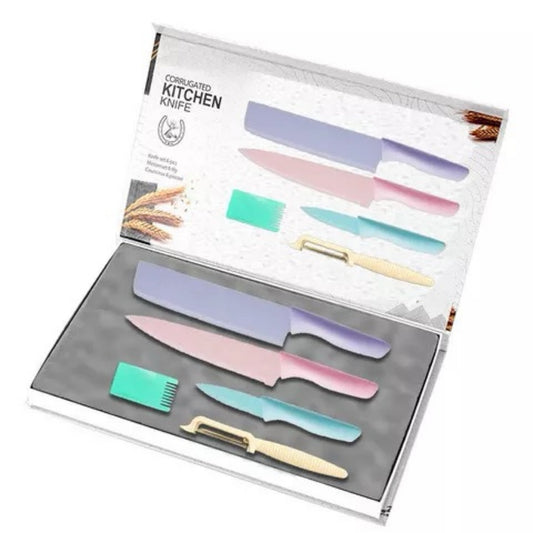 Juego de cuchillos de cocina 5 pza