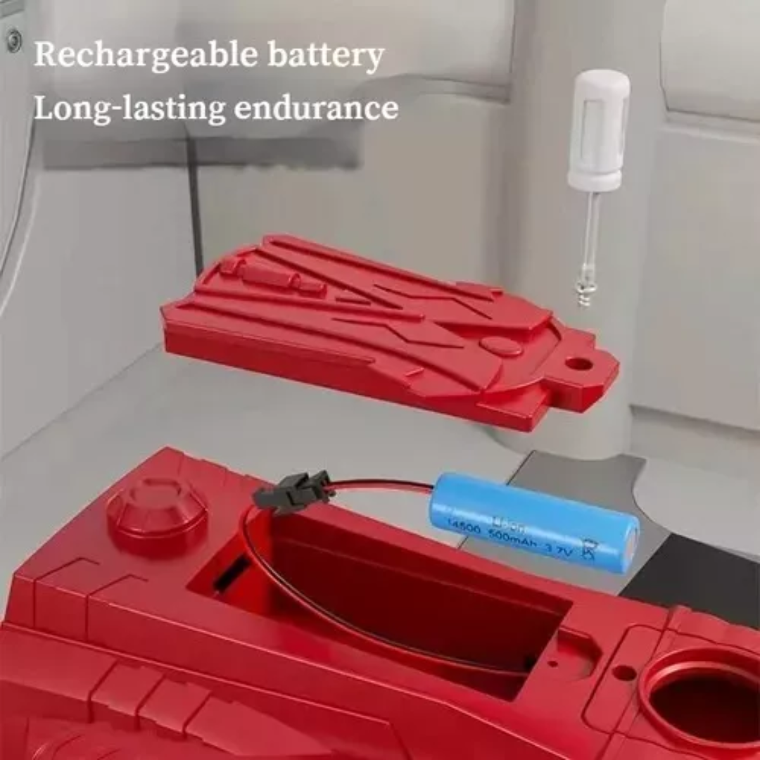 Guante Lanzador Hidrogel Iron Man Hero 22 pts